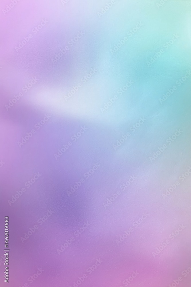 Obraz premium Soft pastel gradient background with purple and turquoise hues, smooth texture