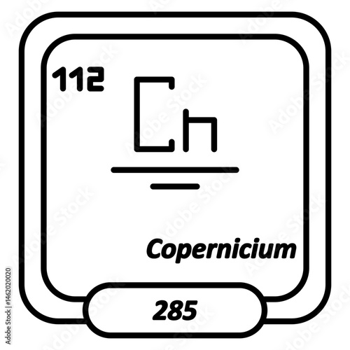 Copernicium Icon
