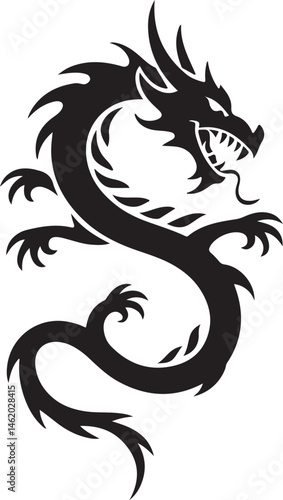 "Dragon Silhouette SVG – Fantasy Tribal Beast Clipart for DIY Crafts & Tattoos"

"Flying Dragon Outline – Mythical Creature Art for Shirts, Prints, and Logos"

"Black Dragon Silhouette PNG – Gothic Ve