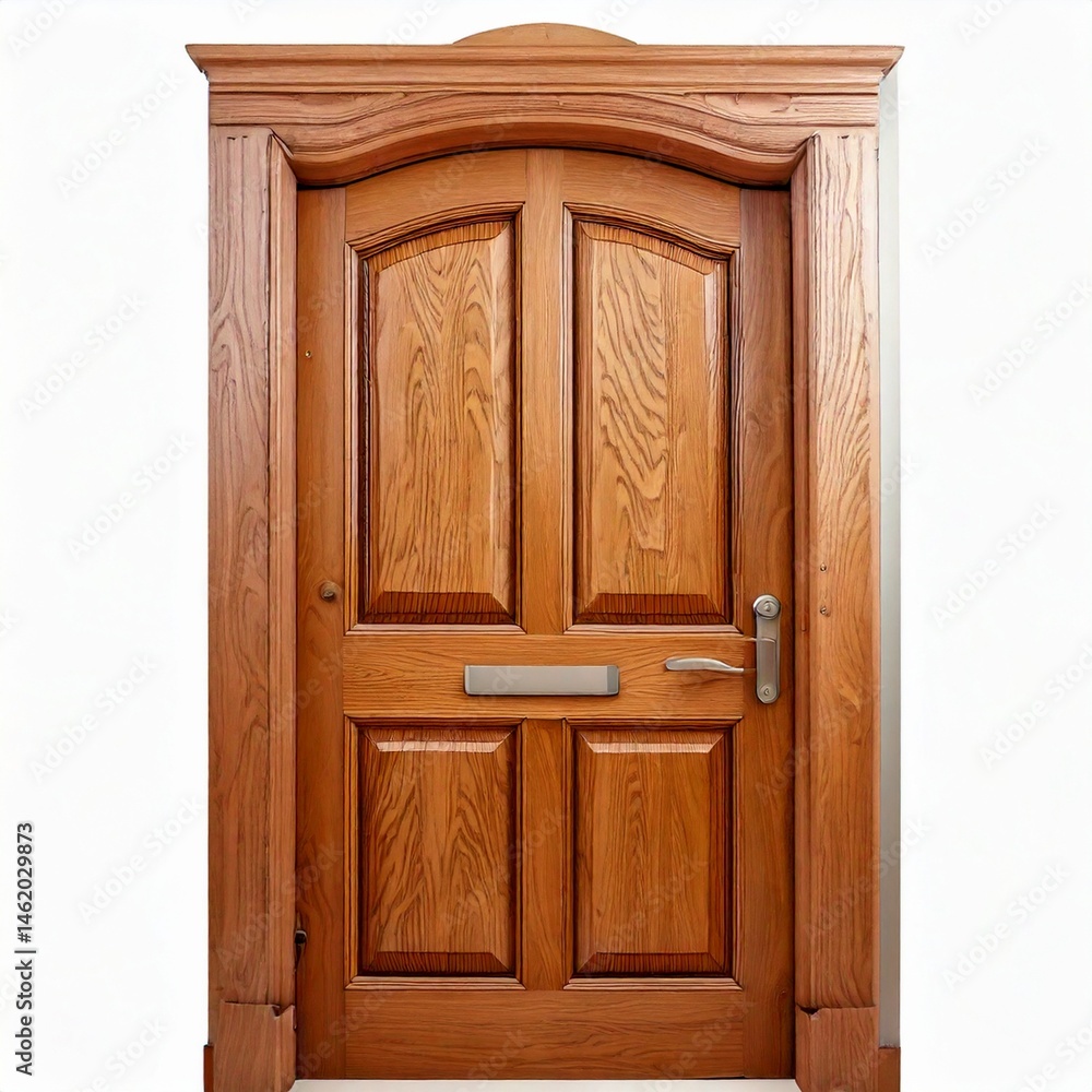Door at white background Door at white background