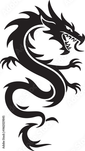 "Dragon Silhouette SVG – Fantasy Tribal Beast Clipart for DIY Crafts & Tattoos"

"Flying Dragon Outline – Mythical Creature Art for Shirts, Prints, and Logos"

"Black Dragon Silhouette PNG – Gothic Ve
