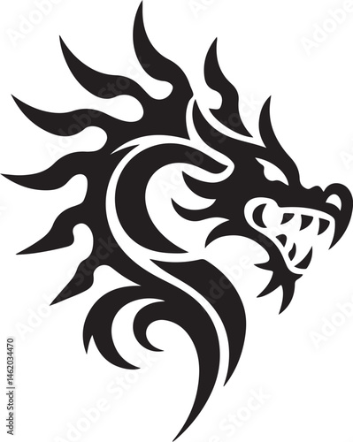 "Dragon Silhouette SVG – Fantasy Tribal Beast Clipart for DIY Crafts & Tattoos"

"Flying Dragon Outline – Mythical Creature Art for Shirts, Prints, and Logos"

"Black Dragon Silhouette PNG – Gothic Ve