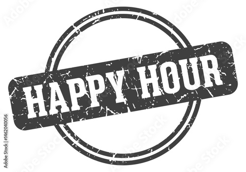happy hour stamp