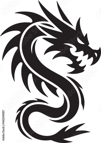 "Dragon Silhouette SVG – Fantasy Tribal Beast Clipart for DIY Crafts & Tattoos"

"Flying Dragon Outline – Mythical Creature Art for Shirts, Prints, and Logos"

"Black Dragon Silhouette PNG – Gothic Ve