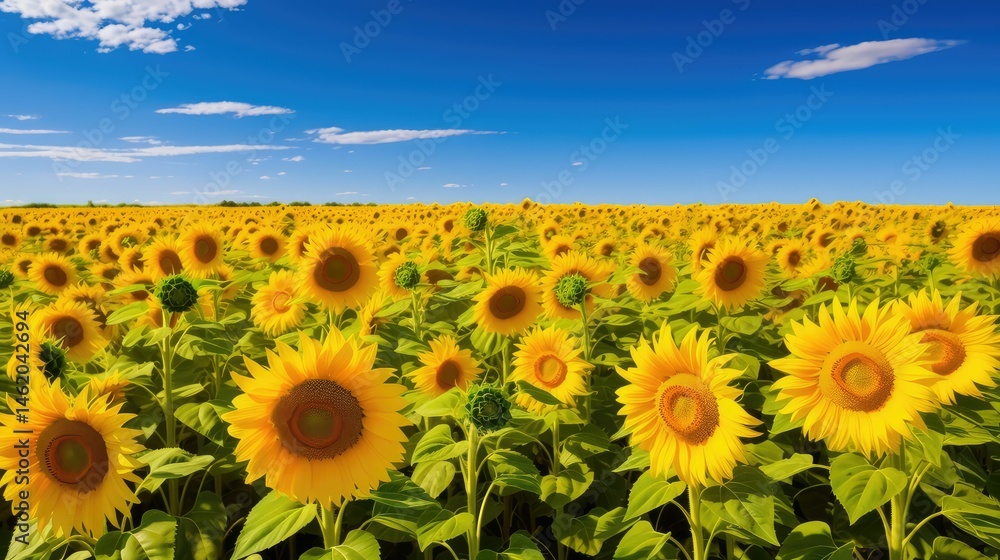 Fototapeta premium vibrant sun drawn