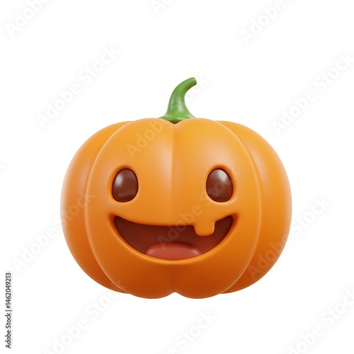 Happy Halloween pumpkin icon