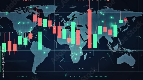 Global Market Trends: A Visual Representation of Worldwide Financial Fluctuations