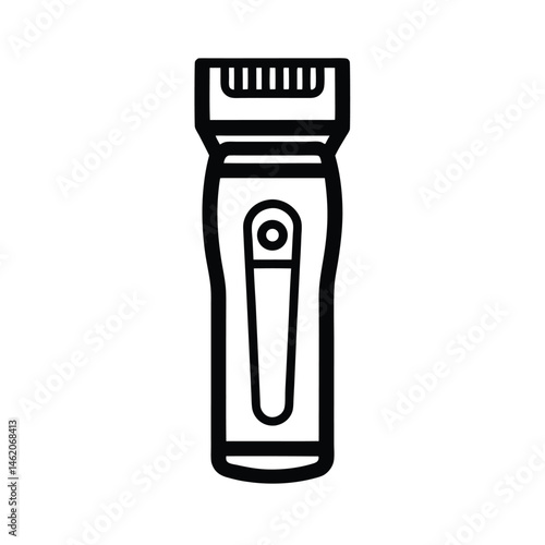 Electric Razor Icon Line Art
