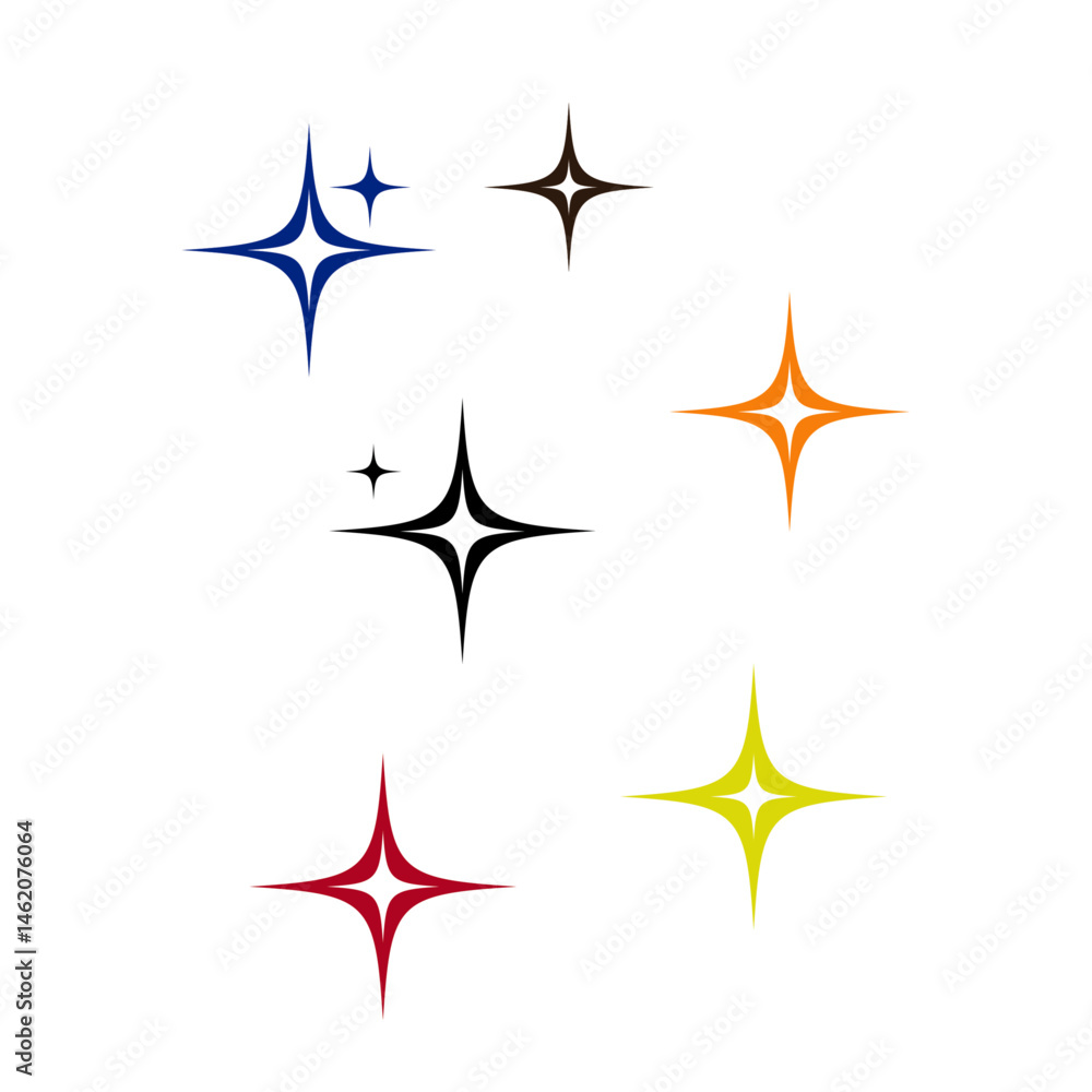 Obraz premium star icon vector illustration