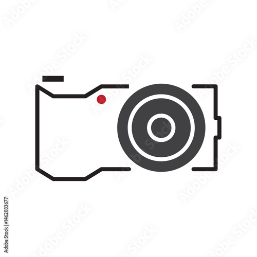 digital camera color icon