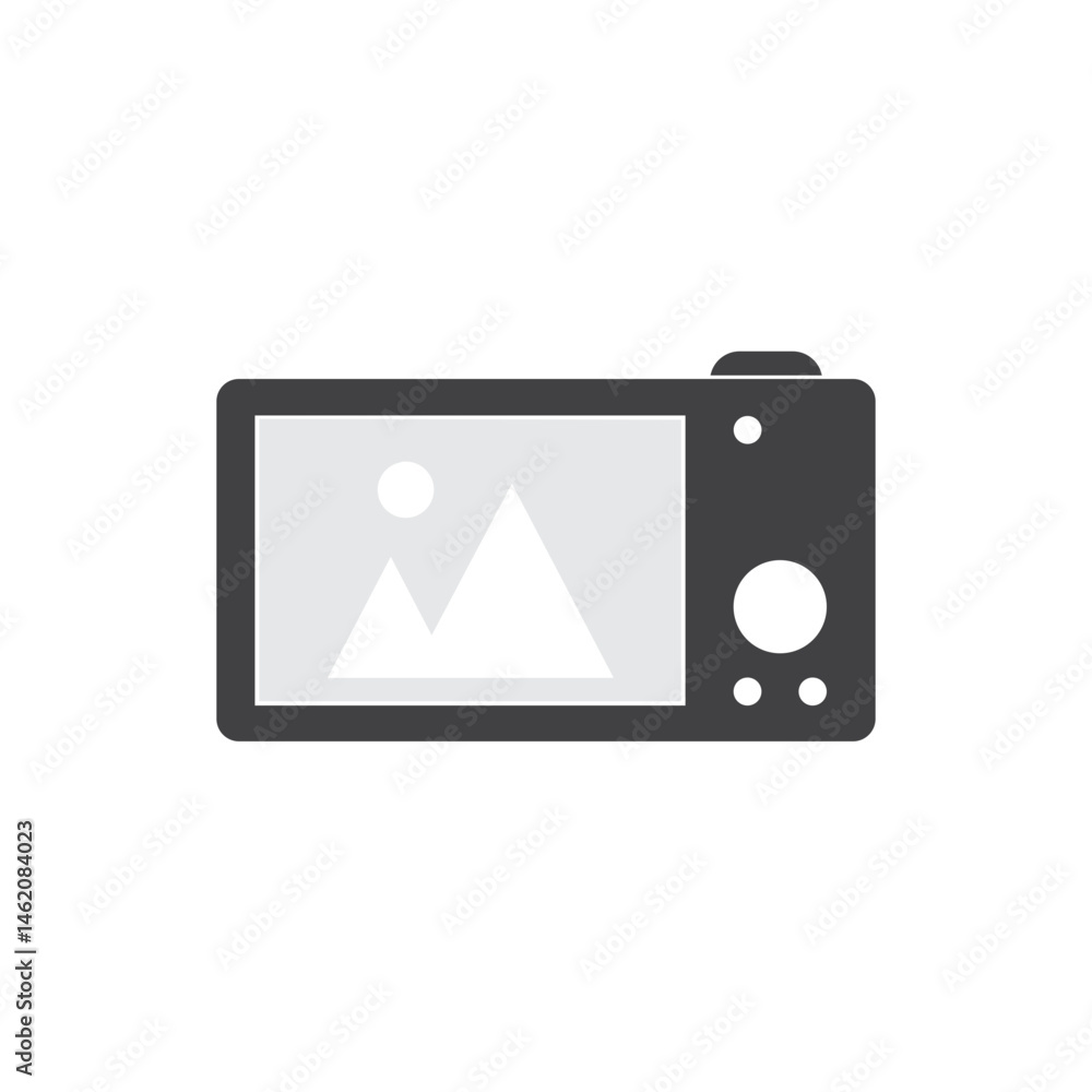 digital camera color icon