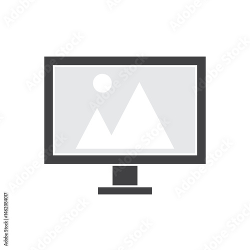 computer monitor color icon