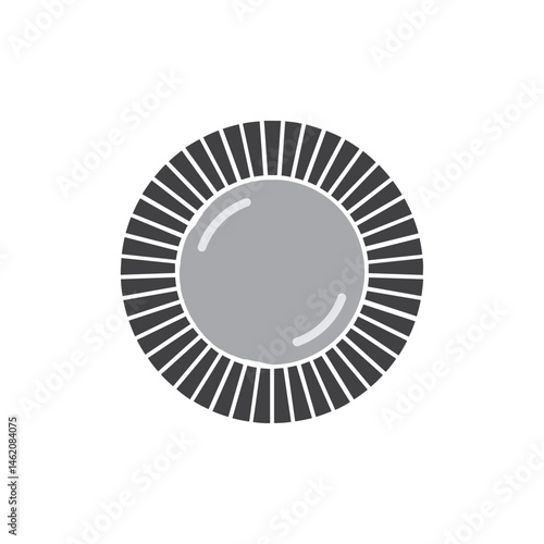 camera lens color icon