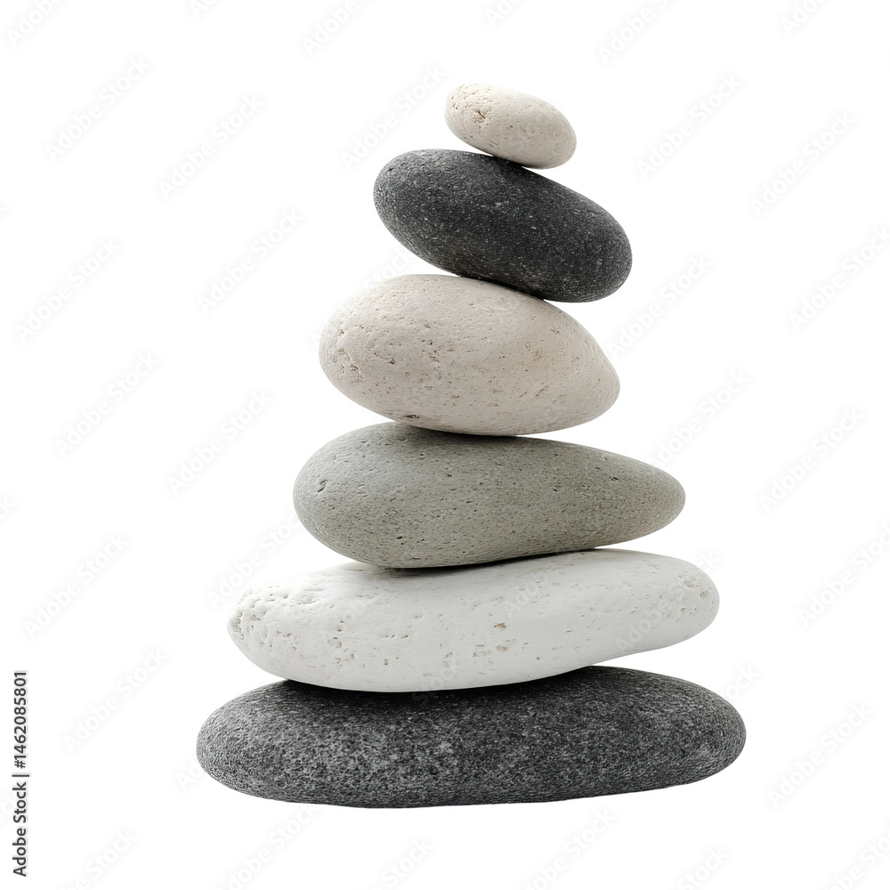 A perfect balance of zen stones stacked delicately on each other. This arrangement brings a sense of peace and tranquility A perfect balance of zen stones stacked delicately on each other. This arrangement brings a sense of peace and tranquility