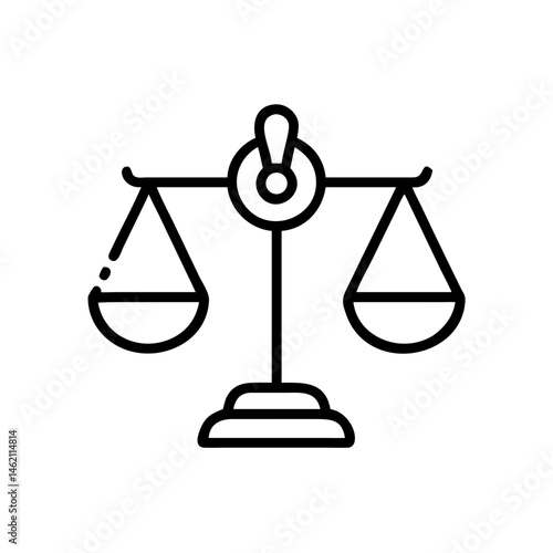 Balanced scales symbolize justice and fairness in legal systems and societal order across various cultures