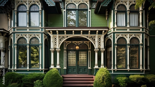 Wallpaper Mural arched house exterior windows Torontodigital.ca