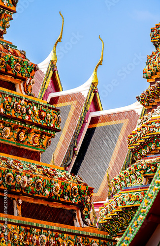 Obraz na płótnie Wat Pho, Bangkok, Thailand w salonie