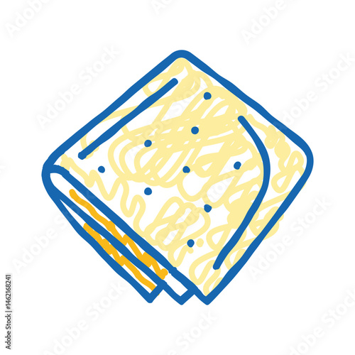 odor eliminator car care icon doodle illustration