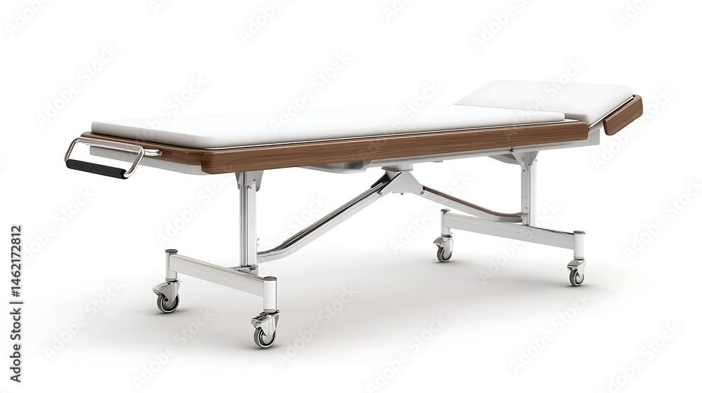 Medical Exam Table with White Background. (2) Medical Exam Table with White Background. (2)