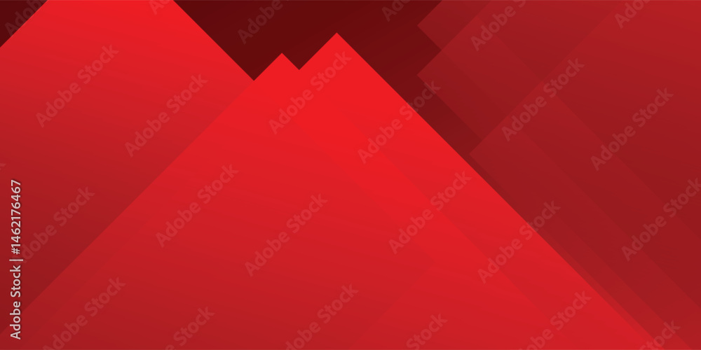 Fototapeta premium Abstract red geometric shapes background. abstract vector illustration eps10