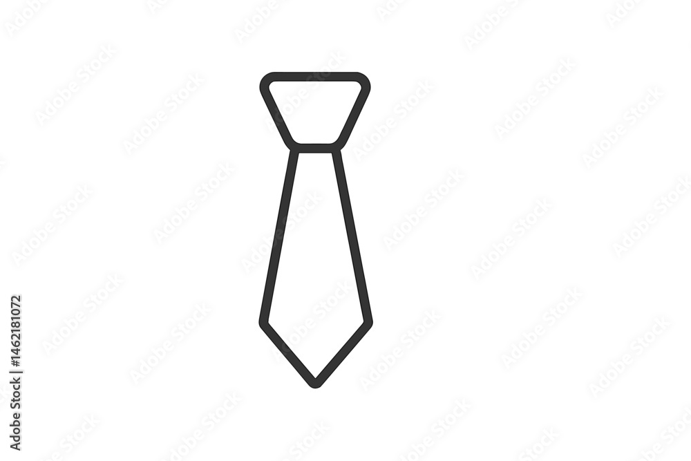 Elegant vector illustration of a classic necktie design suitable for business and formal events to enhance corporate identity Elegant vector illustration of a classic necktie design suitable for business and formal events to enhance corporate identity