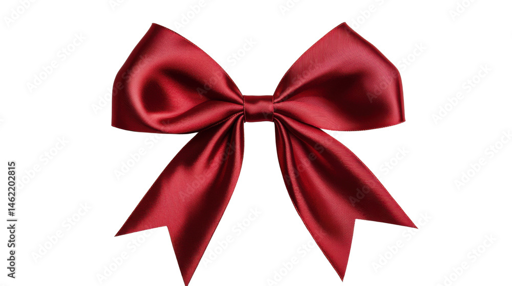 red bow isolated on white background red bow isolated on white background