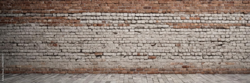 Whitewashed brick, heavily textured, grunge aesthetic, wall, distressed Whitewashed brick, heavily textured, grunge aesthetic, wall, distressed