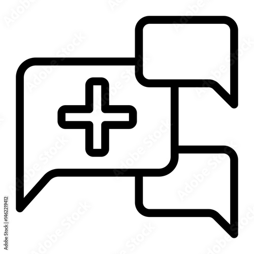 medical assistance line icon