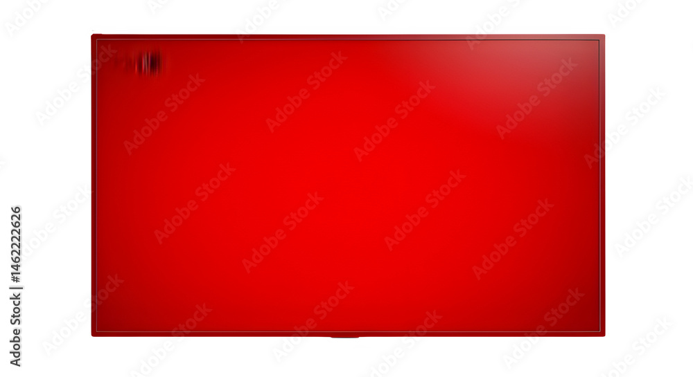 Vibrant red screen, perfect for backgrounds.