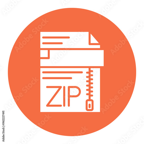 Zip File Icon