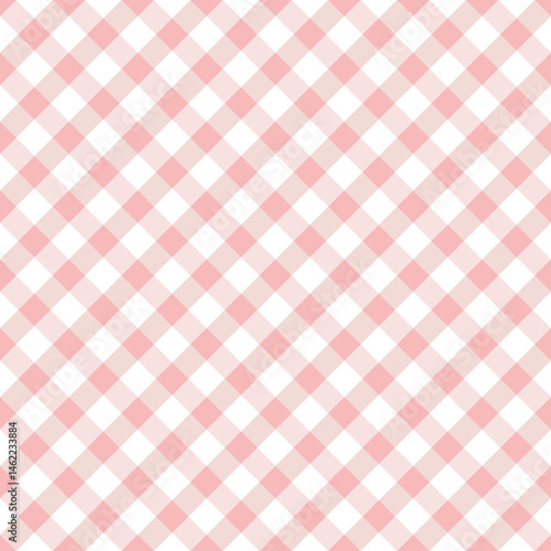 Seamless checkerboard fabric, textured background vector, classic and simple texture design, for spring and summer fabric printing.
