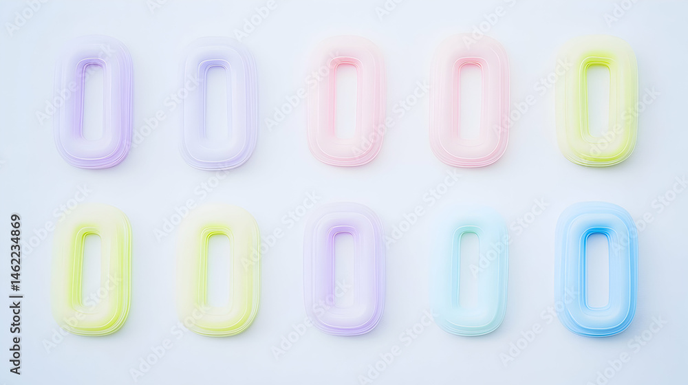 Colorful rectangular shapes on white background Colorful rectangular shapes on white background
