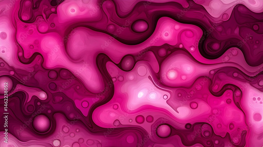 Abstract Pink Swirls Liquid Marble Texture Background Abstract Pink Swirls Liquid Marble Texture Background