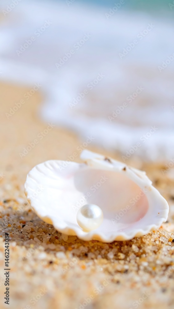 Sea shell at the sand coast beach at summer Sea shell at the sand coast beach at summer