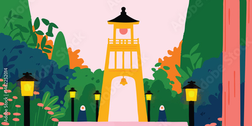 A vibrant and inviting depi...