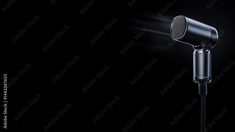 A shot of a modern audio device. A shot of a modern audio device.