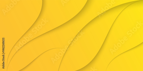 Yellow tone color background abstract art vector illustration