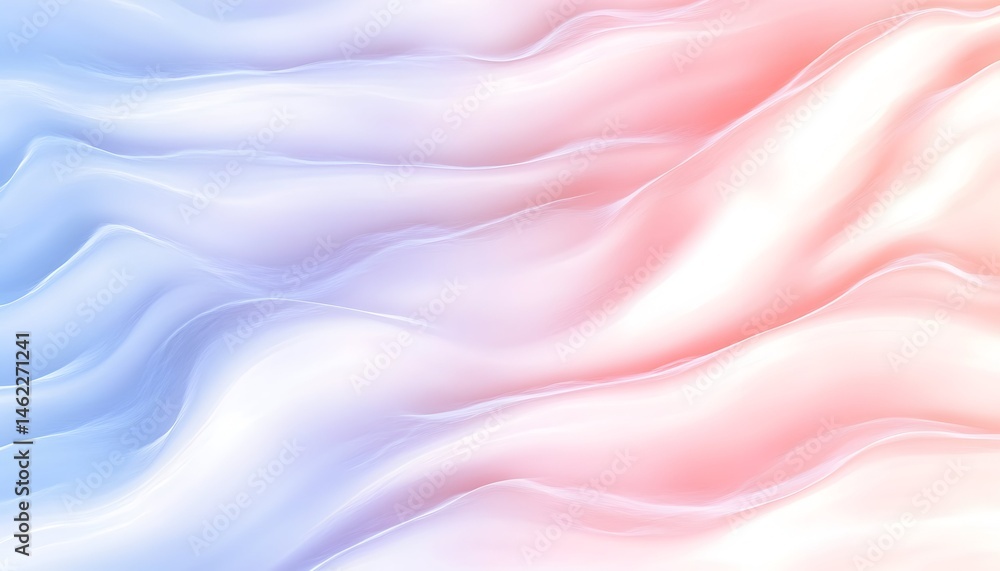 Pastel-hued abstract waves flowing smoothly Pastel-hued abstract waves flowing smoothly