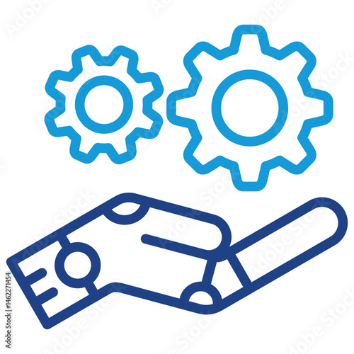 Robotic Support Icon