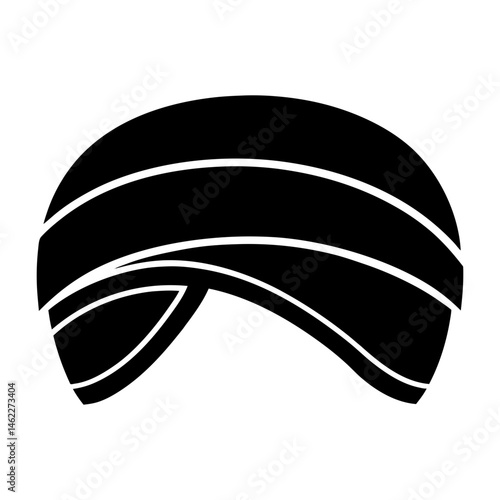 Sports Headband silhouette vector