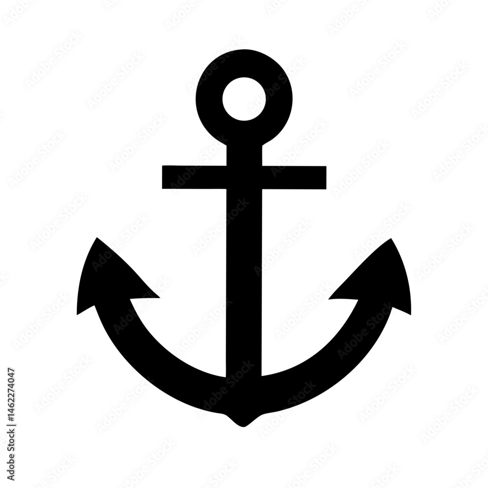 anchor on white background anchor on white background