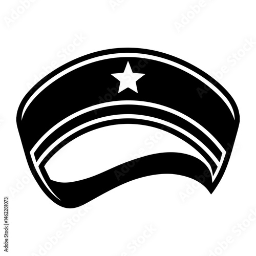 Sports Headband silhouette vector
