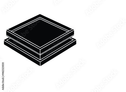 Wrestling Mat Equipment, Durable Wrestling Mat, isolated on white Background 