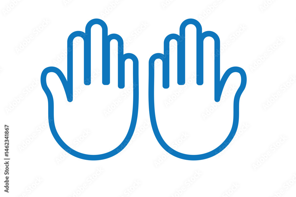 Raising Hands Icon Design Raising Hands Icon Design