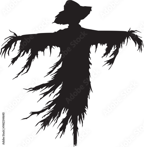 A vector silhouette of a girl transforms into a winged angel, a tribal symbol in black art