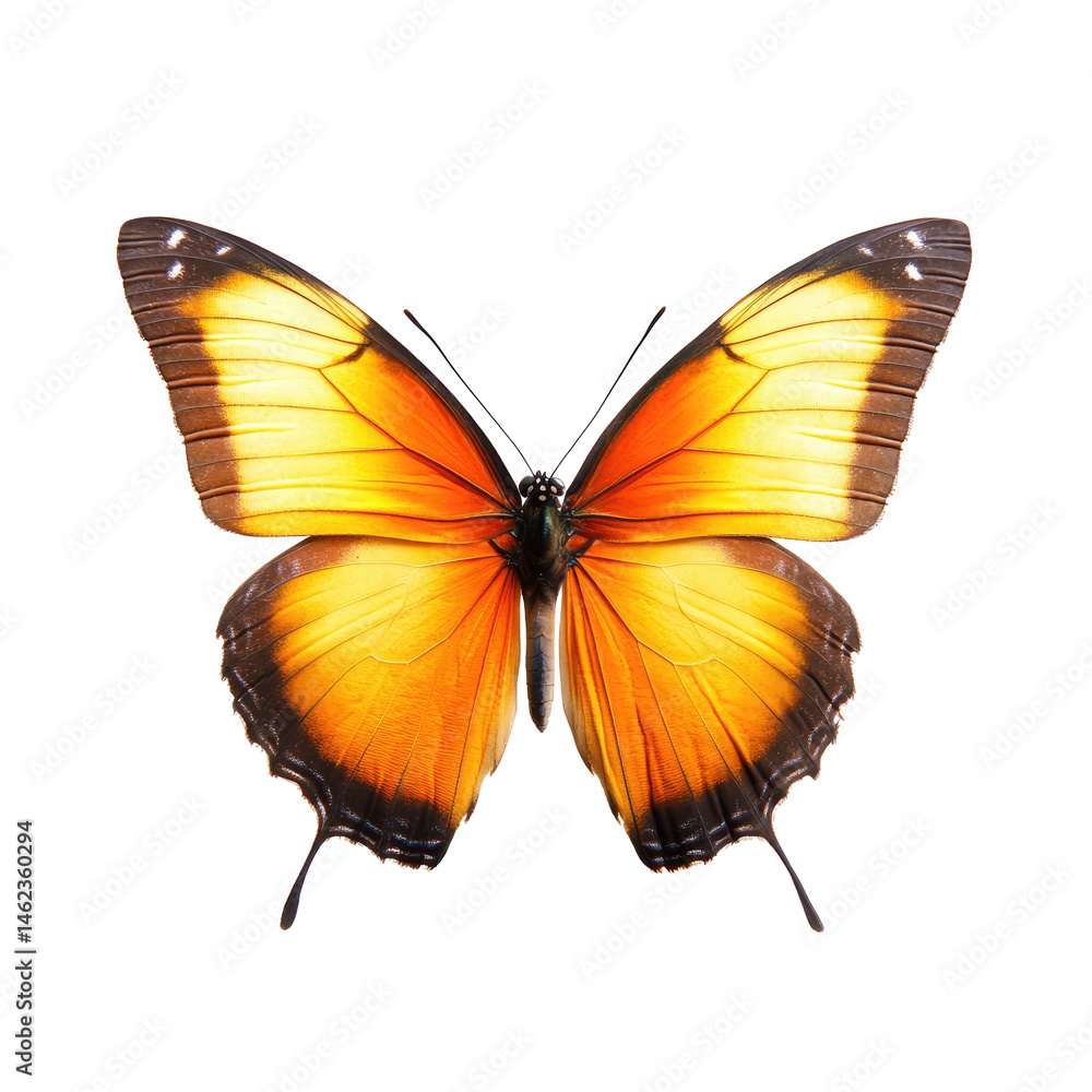 Obraz premium Vibrant orange butterfly