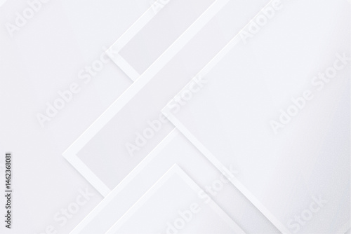 Digital technology background with a hexagon frame in white tone