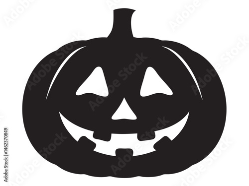 pumpkin collection silhouette. Big set of pumpkin silhouette. Vector illustration 
