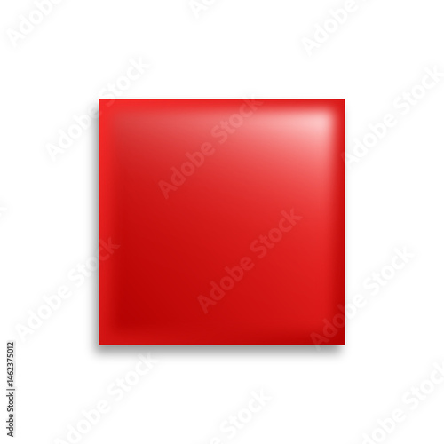 Red Shields and Badges in Various Shapes for Premium Recognition