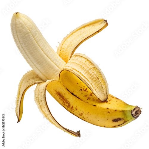 banana isolated without background
